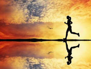 Runner without chronic back pain