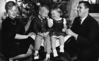 Berkeley Accupunture Black and white Christmas photo