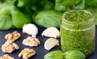 Berkeley Accupunture Walnut pesto