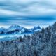 Snowy mountain