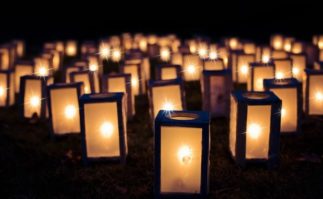 Berkeley Accupunture Lanterns with tea lights Image