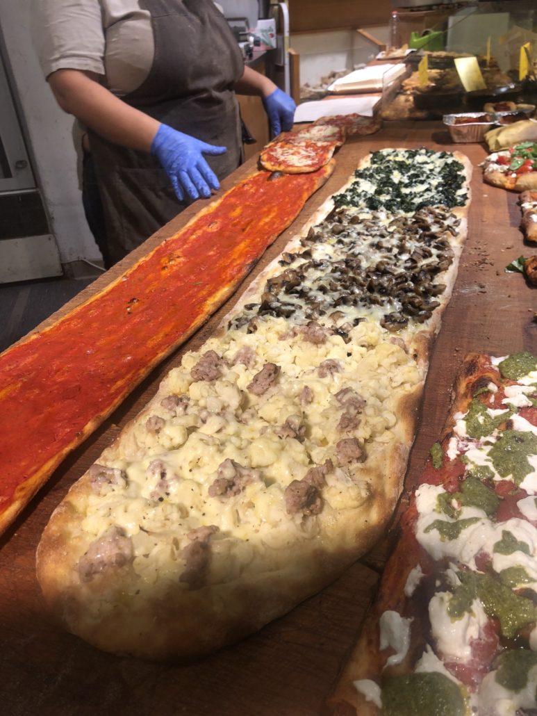 Pizza in Rome