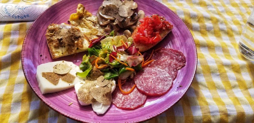 Lunch in Tuscany