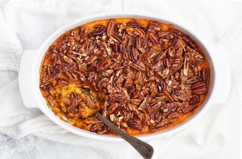 NoSugarAdded Sweet Potato Casserole Tao to Wellness